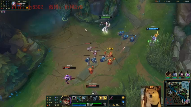 【2022-07-13 03点场】祈风1v9：国服第一VN！一个打八百多个！