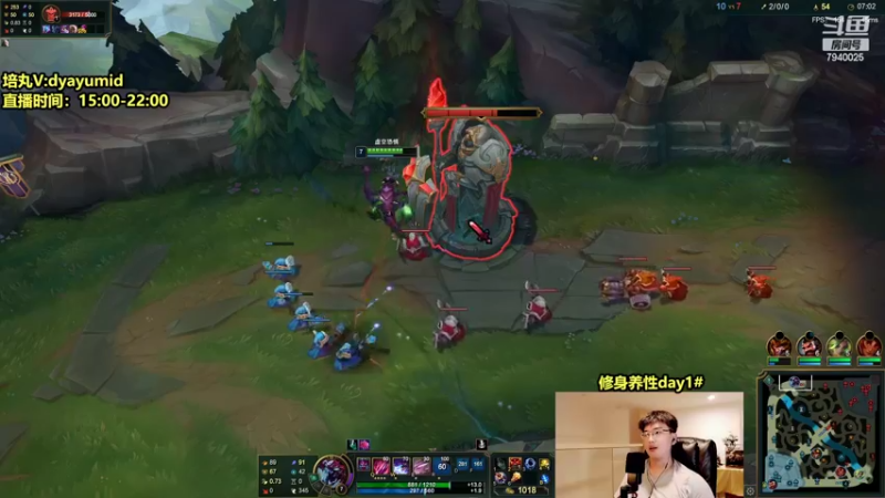 【2022-07-13 21点场】Chogod虫王：虫王：峡谷又是闹虫灾的一天