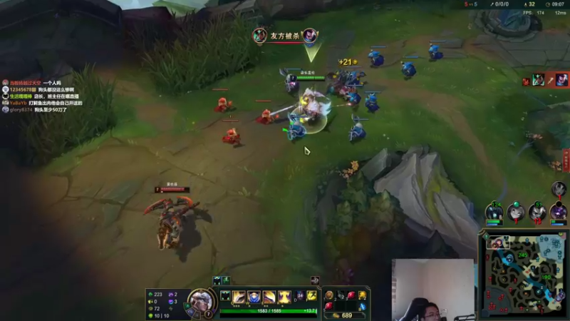 【2022-07-14 12点场】店长盖伦：直播 国服最细盖伦