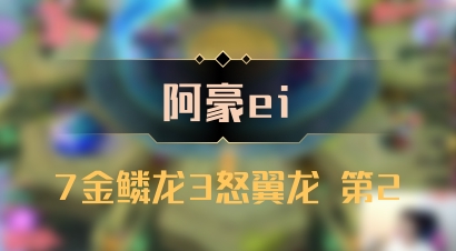【阿豪ei】7金鳞龙3怒翼龙 第2