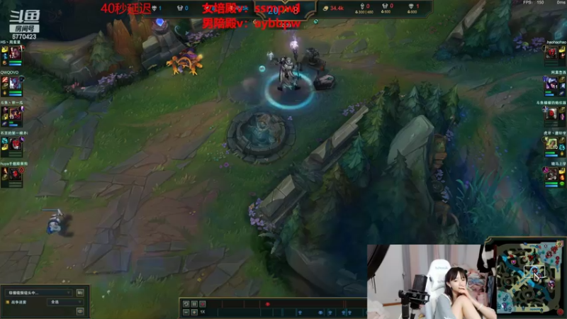 【2022-07-15 02点场】塔莉娅QAQ：世界第一女辅助，教你如何上峡谷第一！