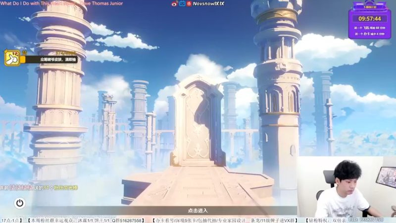 【2022-07-14 14点场】Novsnow仗仗：免费看号/海岛探索100%