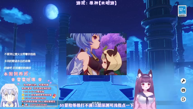 【2022-07-15 20点场】Corgi酱紫：55级++还打不满深渊？