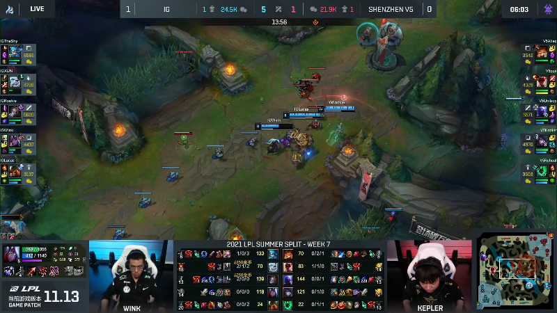 【英雄联盟】英雄联盟赛事的精彩时刻 20220716 01点场