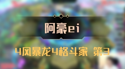 【阿豪ei】4风暴龙4格斗家 第3