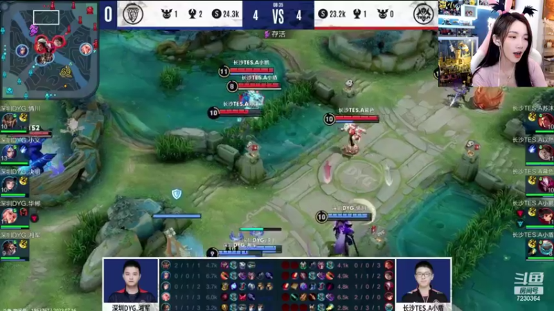【2022-07-16 19点场】解说小鹿呀：比赛：狼队 vs GK