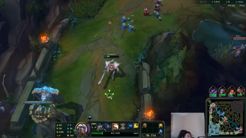 【2022-07-17 12点场】店长盖伦：直播 国服最细盖伦