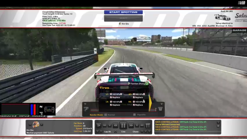 【2022-07-16 18点场】GetJinxed逗：iRacing 加拿大 3小时