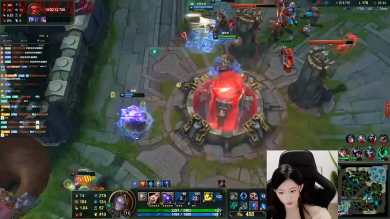 【2022-07-16 17点场】她打了个嗝儿：艾欧尼亚大师女发条组排带飞