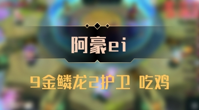 【阿豪ei】9金鳞龙2护卫 吃鸡