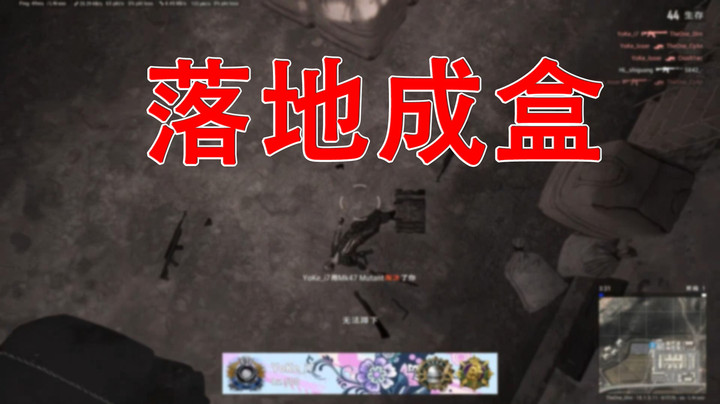 【大龙猫】落地成盒