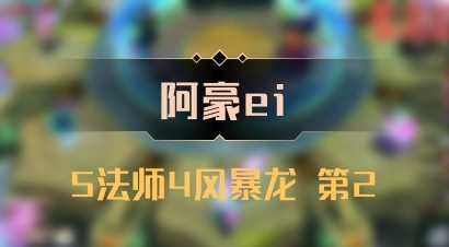 【阿豪ei】5法师4风暴龙 第2