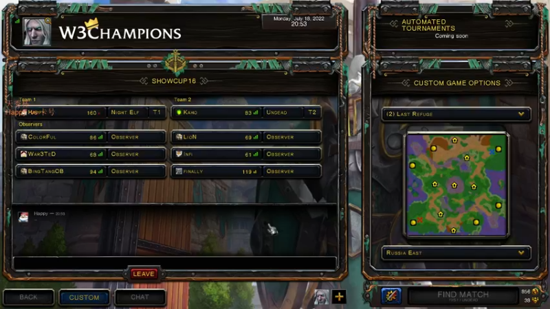 【2022-07-18 20点场】iameer0：[直播]7点天秀杯