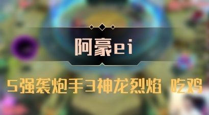 【阿豪ei】5强袭炮手3神龙烈焰 吃鸡