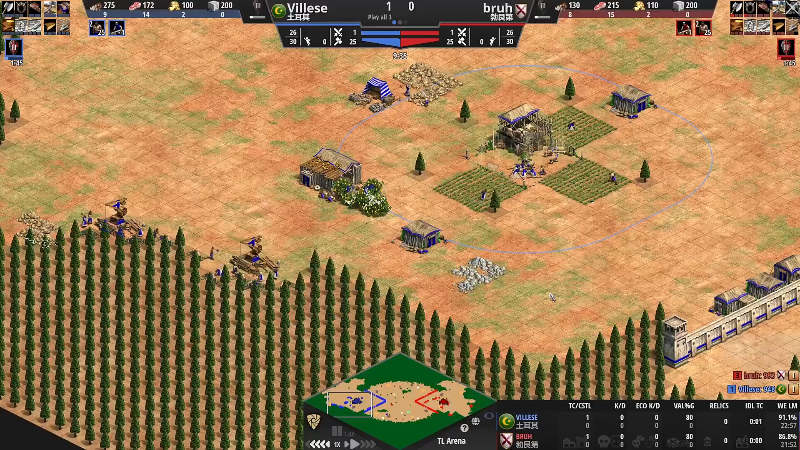 【怀旧游戏】帝国时代猜火车Yo的精彩时刻 20220718 00点场