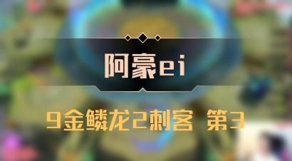 【阿豪ei】9金鳞龙2刺客 第3