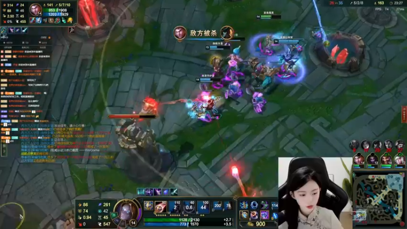 【2022-07-18 18点场】她打了个嗝儿：艾欧尼亚大师女发条组排带飞日记