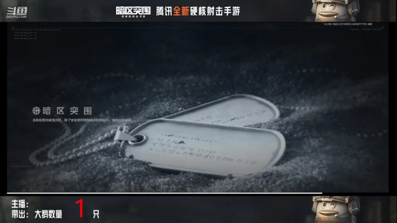 【2022-07-16 19点场】今天还在玩游戏的企鹅：一起找暗区大鹅吧！