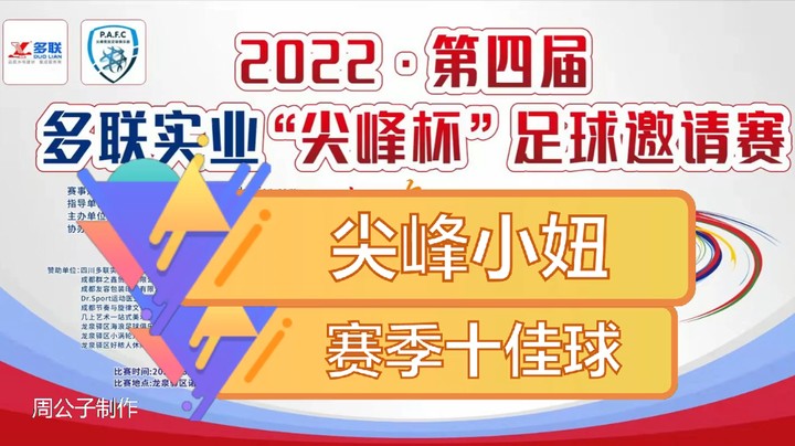 第四届·多联实业“尖峰杯” 尖峰小妞 赛季十佳球