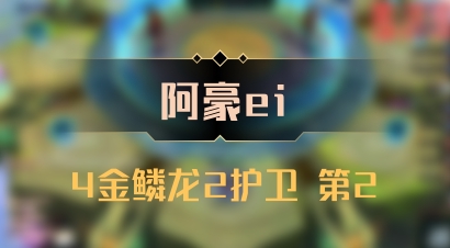 【阿豪ei】4金鳞龙2护卫 第2