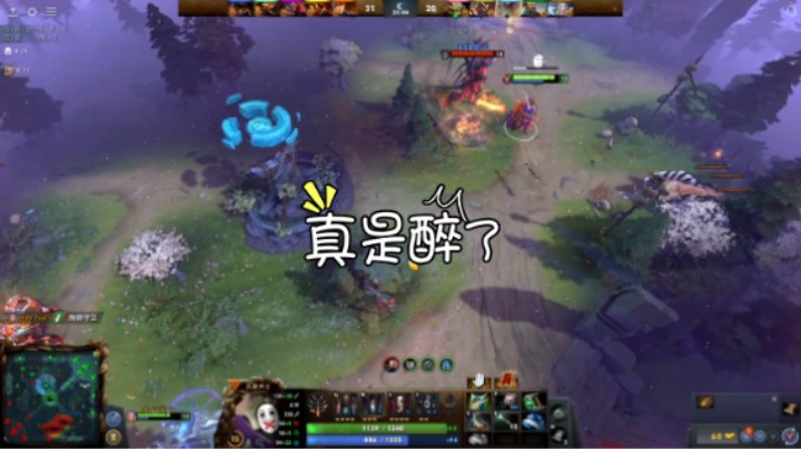 美滋滋dota2中路沉默术士躺赢时刻