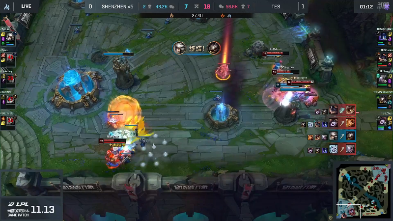 【英雄联盟】英雄联盟赛事的精彩时刻 20220723 01点场
