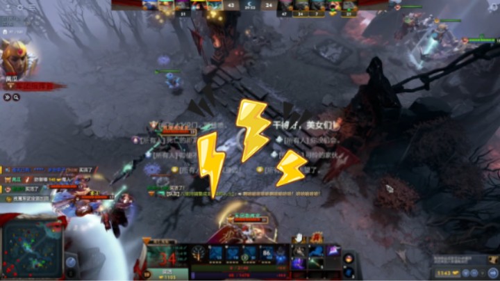 惨兮兮活久见dota2中路死亡先知被全场最菜五号位兽拖垮全队，最后兽还喷起队友了，哈哈哈这分数段好难啊