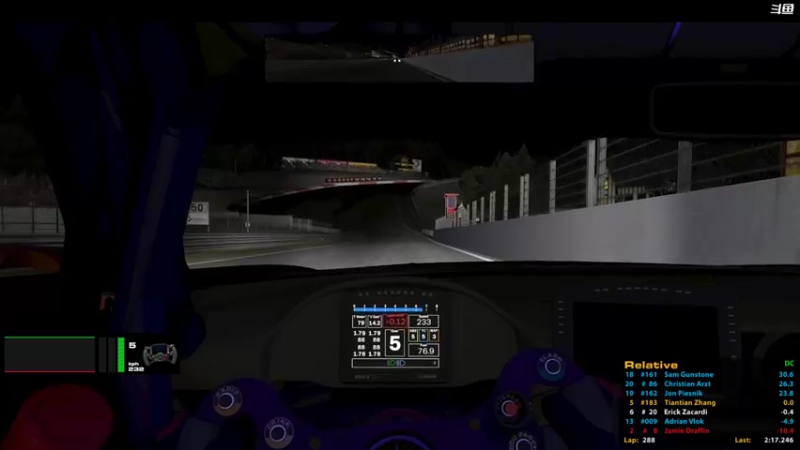 【2022-07-23 18点场】GetJinxed逗：24小时耐力赛 SPA iRacing