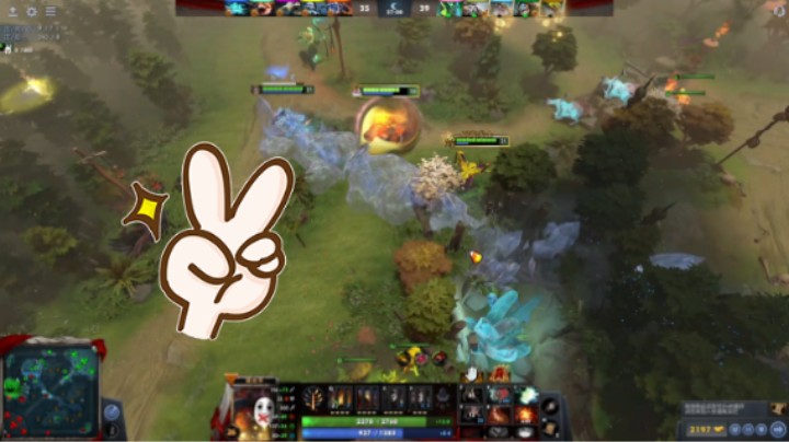 美滋滋dota2中单火枪狙击手稳稳的胜利时刻，但竟然都没提名，还有个妹子剧毒术士哈哈哈