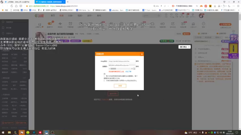 【2022-07-23 23点场】天才辅助杨小杨：去操作吧 当打破常识的辅助