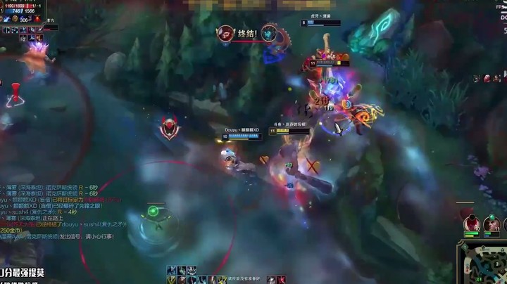 恶霸提莫：直播间几千人都笑了，吸血鬼A了我一下，我敲了他不到20棒