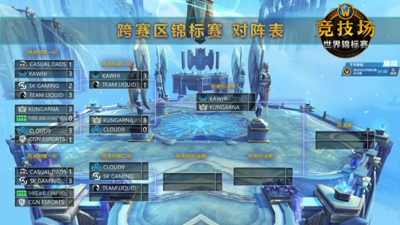 【2022-07-24 22点场】暴雪游戏频道：直播：竞技场跨赛区锦标赛