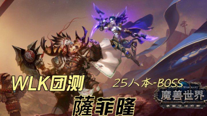 WLK测试服-25人本NAXX薩菲隆DKT视角