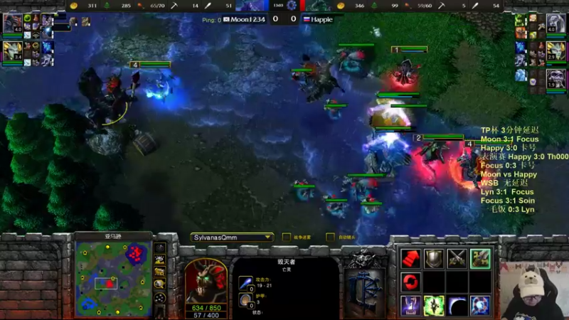 【2022-07-25 22点场】War3TeD：【直播中】WSB TP杯