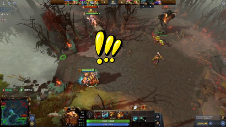 惨兮兮dota2四号位撼地者败北时刻
