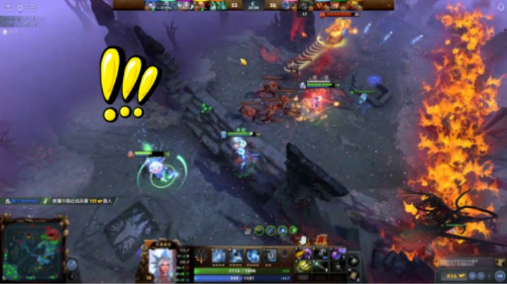 惨兮兮dota2五号位冰女水晶室女败北时刻