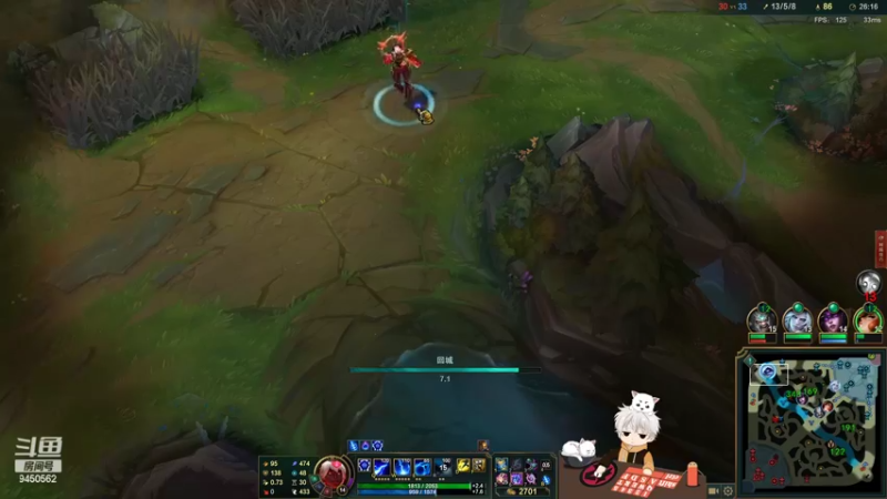 【2022-07-26 23点场】章发财丶：排位练练英雄嘞！