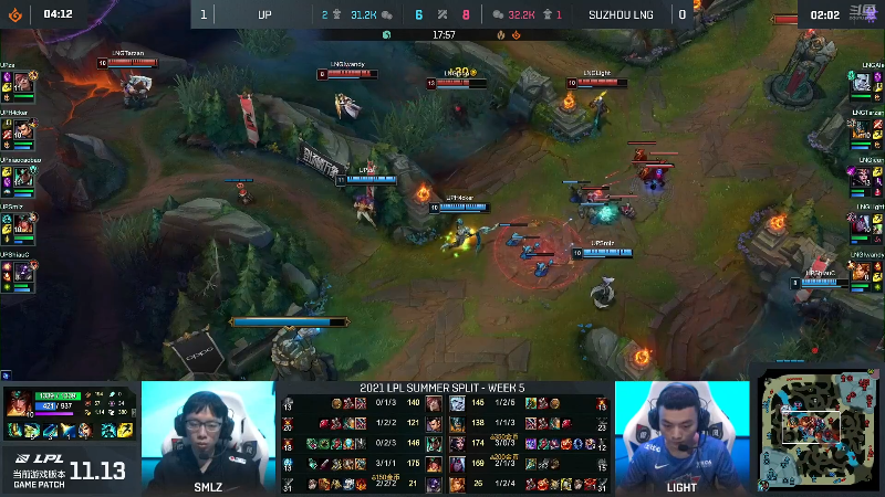 【英雄联盟】英雄联盟赛事的精彩时刻 20220729 00点场