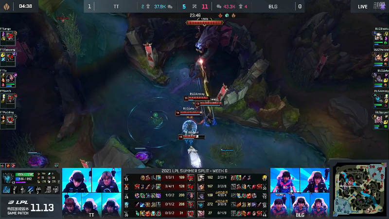 【英雄联盟】英雄联盟赛事的精彩时刻 20220730 01点场