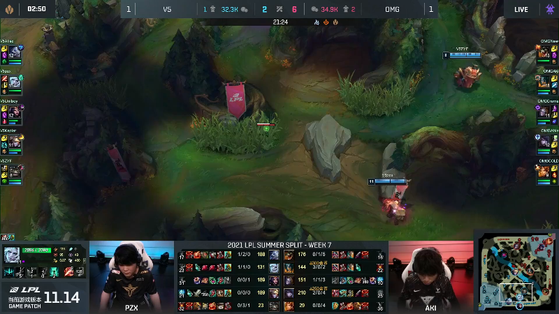 【英雄联盟】英雄联盟赛事的精彩时刻 20220801 00点场