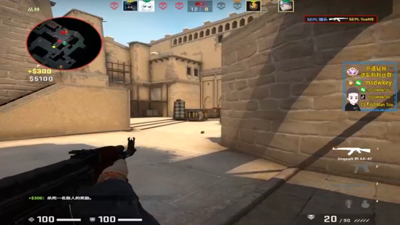【2022-07-31 23点场】CSGO馒头：开始折磨人的PL
