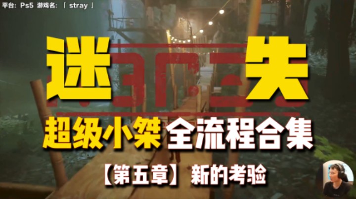 【超级小桀】《Stray》全流程合集 第五章 新的考验