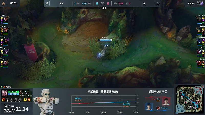 【英雄联盟】英雄联盟赛事的精彩时刻 20220803 05点场