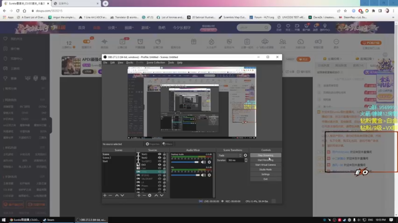【2022-08-01 22点场】Eureka雪：11点新赛季游玩宣传片~