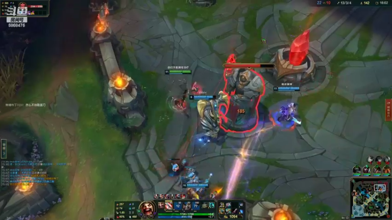 【2022-08-05 00点场】路浩东ouo：你们不配拥有治疗德莱文