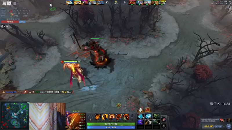 【2022-08-05 03点场】叶子长青K：长青派火猫 刻在肌肉里的操作