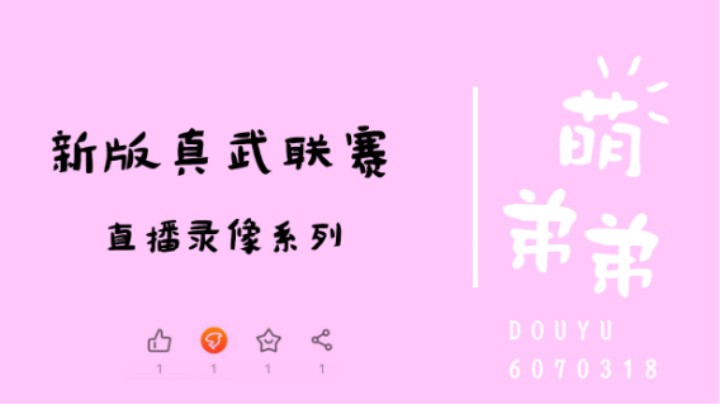 新版真武联赛
