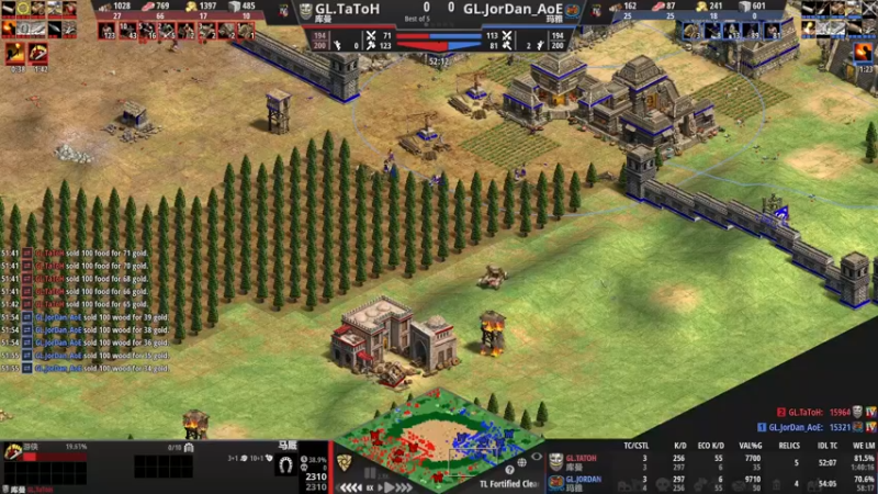 【2022-08-06 03点场】帝国时代猜火车Yo：10点白金联赛 VS 骚年