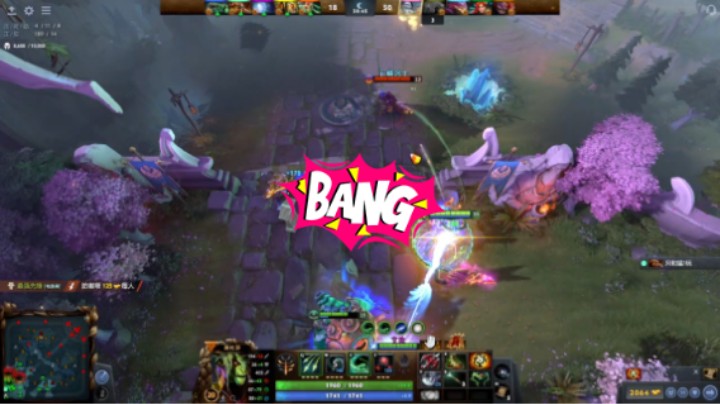 惨兮兮dota2中单美杜莎遇见一号位小精灵五号位德鲁伊的绝配，本来都不想打了，长痛了还是唉