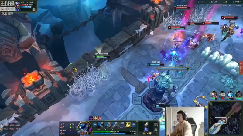 【2022-08-07 02点场】兮饭锐雯：大乱斗小袜子带着他的卡B网来啦